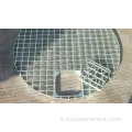 Galv caldo pesante. Grating in acciaio progettato dal cliente
